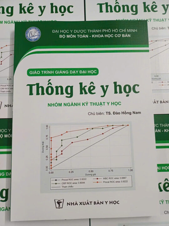 giáo trình giảng dạy đại học THỐNG KÊ Y HỌC 2024 nhóm ngành kỹ thuật y học